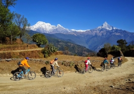Mountain Biking Tour Around Pokhara